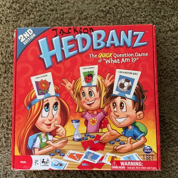 Barnes & Noble Toys Classic Hedbanz Game Used Poshmark